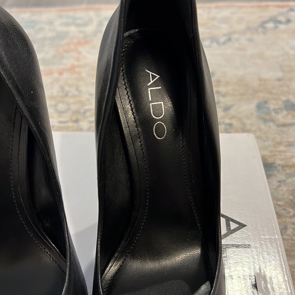 All Black ALDO Heels - Picture 9 of 12
